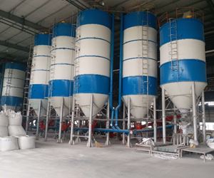 江蘇坤澤新材料發展有限公司1#2#干粉固化劑生產線于2020年7月11日進入試生產階段